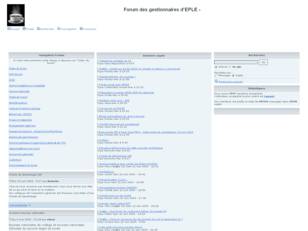 Echanges entre gestionnaires d'EPLE