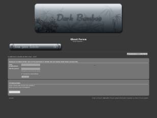 créer un forum : Ghost Forum