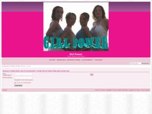 Forum officiel du Girl Power