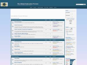 Free forum : The Global Federation Forums