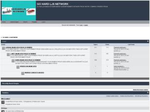 Free forum : GO HARD LJS NETWORK