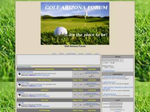 Golf Arizona Forum