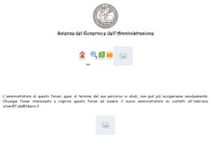 Forum Scienze del Governo e dell' Amm.ne