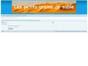 Les petits grains de sables