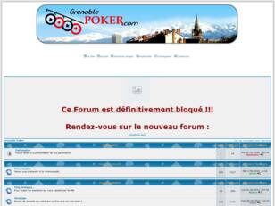Grenoble Poker - Le RDV de la communaute isèroise