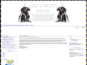 Grey knights Forums