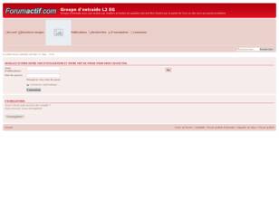 Groupe d'entraide L2 EG