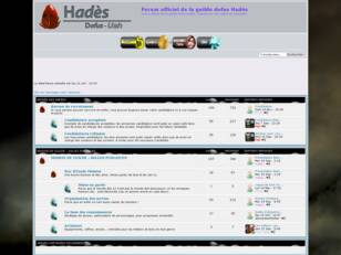 Forum officiel de la guilde dofus Hades