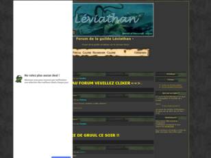 Forum de la guilde Leviathan