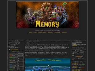 créer un forum : Memory