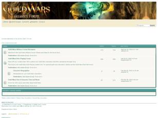 Guild Wars Alliance Forum