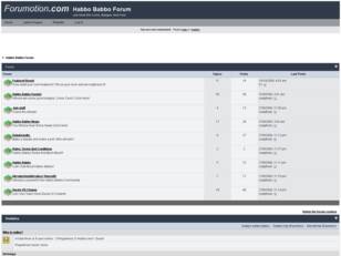 Habbo Babbo Forum