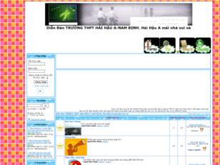 Diễn Đàn Trường THPT A Hải Hậu-Nam Định