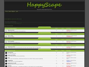 HappyScape Official Forums