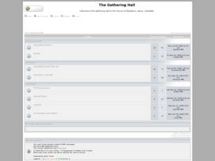 Free forum : The Gathering Hall