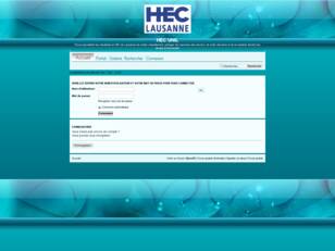 créer un forum : HEC UNIL