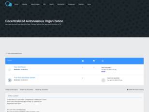 Decentralized Autonomous Organization