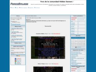 Foro Diablo II de la comunidad HiddenGamers