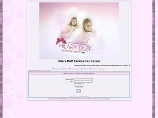 Hilary Duff Türkiye Fan Forum