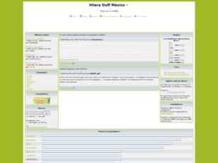 Foro gratis : Hilary Duff Mèxico