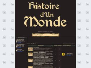 Histoire d'Un Monde : Site Officiel
