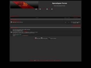 Free forum : Apocalypse Forum