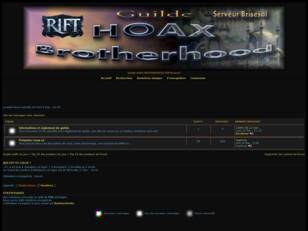 Guilde HOAX BROTHERHOOD Rift