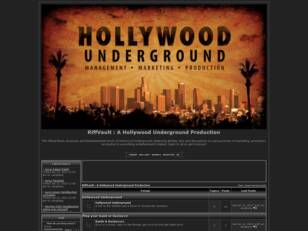 RiffVault : A Hollywood Underground Production