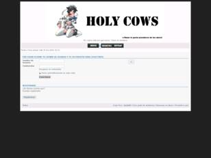 ~ Holy Cows ~