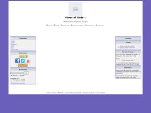 Bienvenue sur le forum Honor of Gods