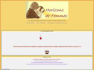 HORIZONS DE FEMMES