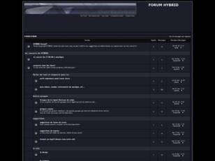 le forum du groupe HYBRID!