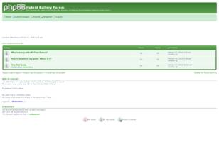 Hybrid Battery Forum