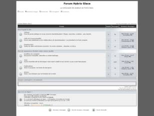 Forum Hybris Glace