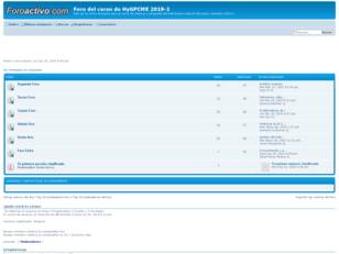 Foro del curso de HyGPCMX 2018-2