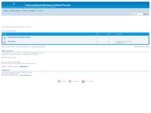 International Business School Forum