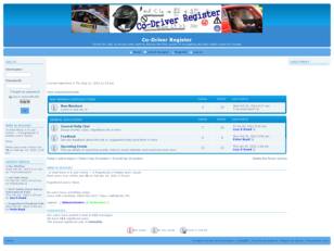 Co-Driver Register