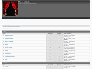Forum gratis : Il forum del teatro