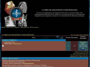 I CURSO DE DIAGNÓSTICO POR IMÁGENES