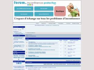 Forum incontinence, fuites urinaires, information incontinence