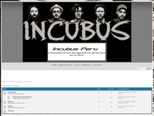Incubus Peru