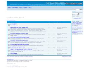 Free forum : FREE  CLASSIFIEDS INDIA