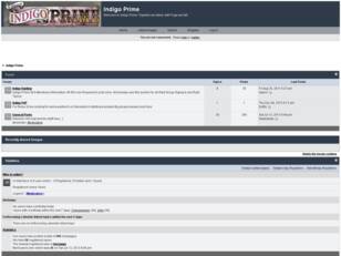 Free forum : Indigo Prime