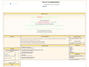 Tout sur la programation