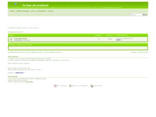 Forum gratis : In fuga dai problemi
