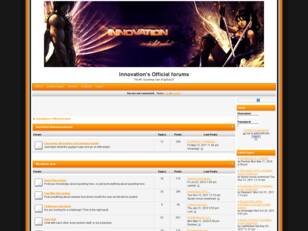 Innovation's Official forums