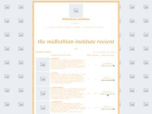 ••• Midlothian Institute