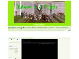 Forum gratis : Italiani di syrtis