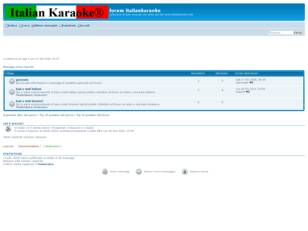 Forum gratis : italiankaraoke