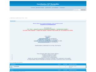 Coordination IUT Montpellier